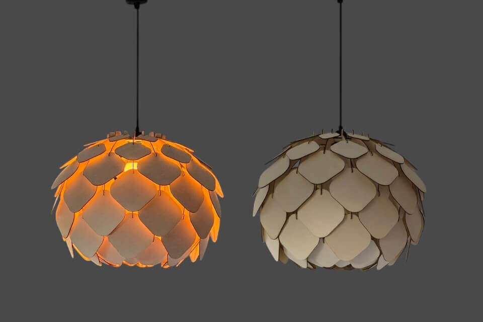 Koristeelliset Nordland Design -riippuvalaisimet