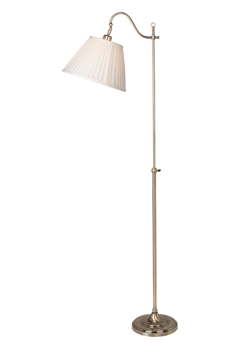 Markslöjd CHARLESTON – 1-valoinen lattiavalaisin, oksidi/beige