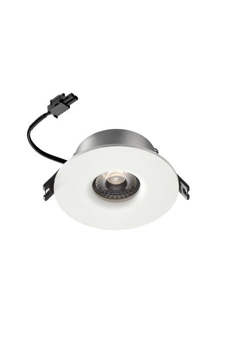 Markslöjd CASTOR – LED-alasvalo, valkoinen, liitäntälaite mukana