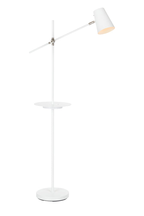 LINEAR-lattiavalaisin USB-liitännällä, valkoinen, E14