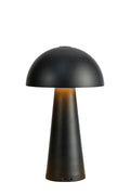 Markslöjd FUNGI – ladattava pöytävalaisin, musta