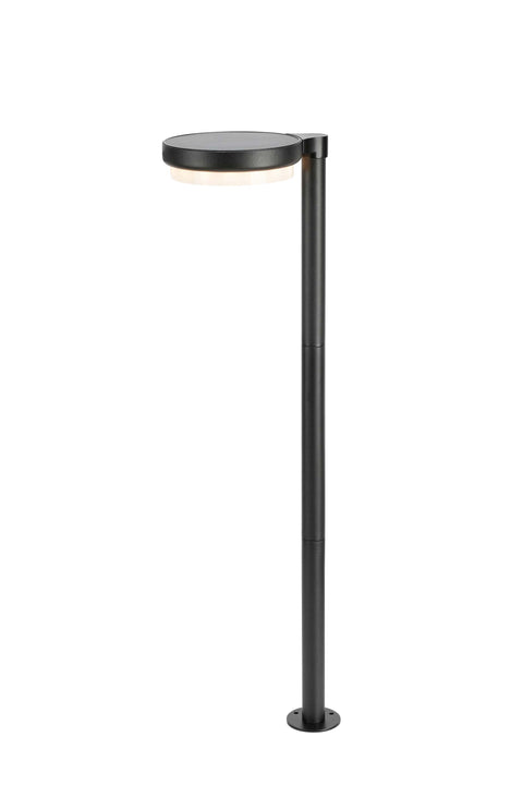 Markslöjd FRAME – aurinkokennopollari, pole black