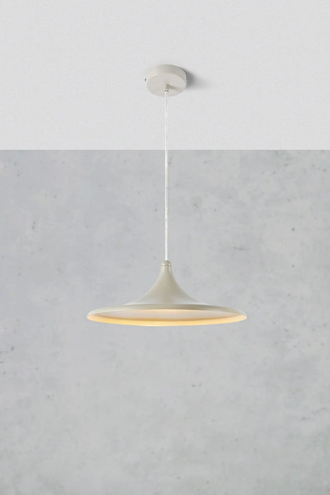 Markslöjd BEAM – LED-riippuvalaisin, beige – tuotekuva