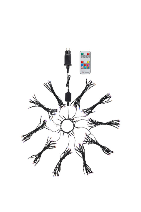 Markslöjd CHOICE – joulukuusen LED-valosarja, 160 LED, kaukosäädin