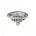 LED ES111 GU10 12W 3000K, harmaa valonlähde, energiatehokas ja pitkäikäinen.