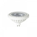 LED ES111 GU10 12W 3000K, valkoinen valonlähde 45° säteilykulmalla.