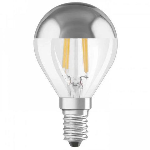 PARATHOM RETRO LED E14 Kromi Kotelo Mini-Ball Malli Polttimo EQ31, LED 4W, 380 lm - Nordic Lumen