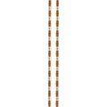 Lähikuva LED STRIP ORION 3000K LED-nauhan yksityiskohdista, 5m 12V, pisteetön COB-valo.