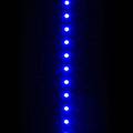 LED Strip Orion RGB LED-nauha sinisellä valolla, vaihdettavat värit ja säädettävä valaistus.