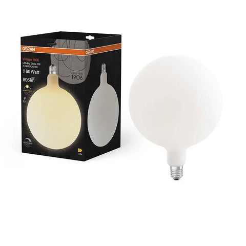 PARATHOM LED E27 GLOBE 200 polttimo, LED 7.3W, 806 lm - Nordic Lumen