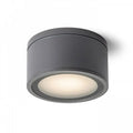 Tummanharmaa MERIDO ulkovalaisin, IP54-suojattu, sopii ulkotiloihin.