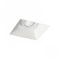 IPSO SQ Frameless LED-valaisin – Valkoinen kehyksetön upotettava LED-valaisin, jossa GU10-pistoke.