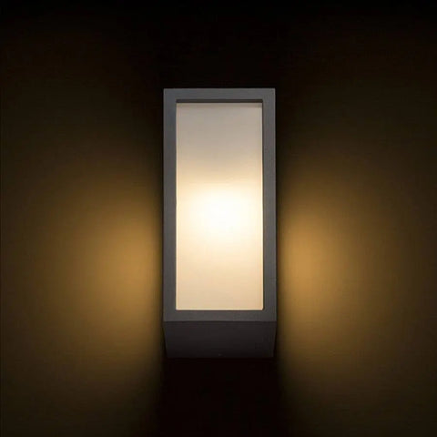 DURANT seinävalaisin tummanharmaa 230V LED E27 15W IP54 - Nordic Lumen