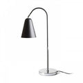 Rendl GARBO E27-bordslampa i metall, svart/krom (R12675)