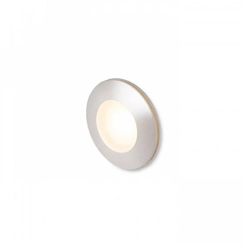 CLUB Upotettu LED-valaisin – Hopeanharmaa, 3W, pyöreä design