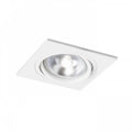 PASADENA G53 SQ I Upotettava Valaisin – Valkoinen/Musta, LED G53 15W - Nordic Lumen
