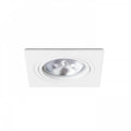 PASADENA G53 SQ I Upotettava Valaisin – Valkoinen/Musta, LED G53 15W - Nordic Lumen
