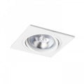 PASADENA G53 SQ I Upotettava Valaisin – Valkoinen/Musta, LED G53 15W - Nordic Lumen