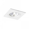 PASADENA G53 SQ I Upotettava Valaisin – Valkoinen/Musta, LED G53 15W - Nordic Lumen