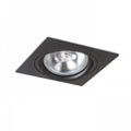 PASADENA G53 SQ I Upotettava Valaisin – Valkoinen/Musta, LED G53 15W - Nordic Lumen