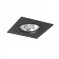 PASADENA G53 SQ I Upotettava Valaisin – Valkoinen/Musta, LED G53 15W - Nordic Lumen