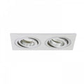 PASADENA GU10 SQ II upotettava kallistettava valaisin, GU10 LED 7W - Nordic Lumen