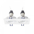 PASADENA GU10 SQ II upotettava kallistettava valaisin, GU10 LED 7W - Nordic Lumen