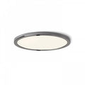 Musta kromi HUE R 17 LED-valaisin, ohut ja minimalistinen muotoilu upotettuna.