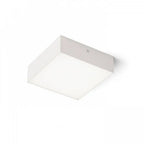 Valkoinen LARISA SQ 17 minimalistinen LED-kattovalaisin 15W 3000K