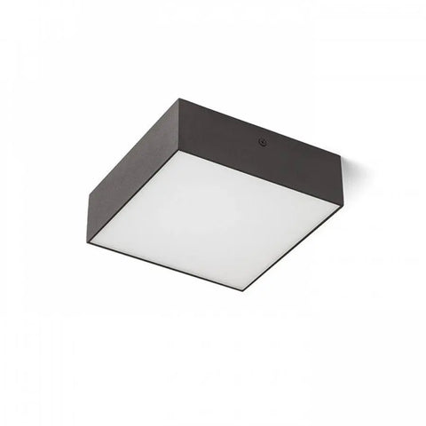 Musta LARISA SQ 17 himmennettävä LED-kattovalaisin 15W 3000K