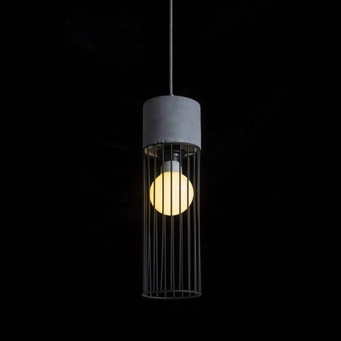BURTON valaisin hehkuvalla LED-lampulla - näyttävä teollinen design