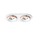 SHARM R II upotettava LED-valaisin – muokattava ja tehokas 2x10W - Nordic Lumen
