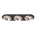 SHARM R III upotettava LED-valaisin – tehokas ja muokattava 3x10W - Nordic Lumen
