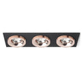 SHARM SQ III upotettava LED-valaisin – tehokas 3x10W, ei himmennettävä - Nordic Lumen