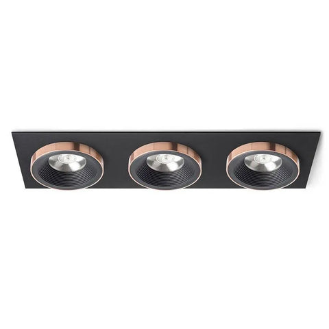 SHARM SQ III upotettava LED-valaisin – tehokas 3x10W, ei himmennettävä - Nordic Lumen