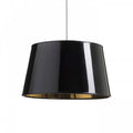 RIDICK varjostin, musta ja kultainen, max. 20W - Nordic Lumen