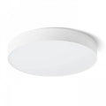 LARISA R 40 katto valkoinen LED-valaisin minimalistisella muotoilulla - Kuvassa valkoinen LED-kattovalaisin LARISA R 40, joka sopii moderniin sisustukseen.