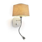 PERTH seinävalaisin, LED 7+3W, 230V, E14, 3000K - Nordic Lumen