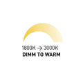OWEN DIMM Upotettava Valaisin – Valkoinen/Musta, LED 7W, IP54 - Nordic Lumen