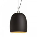 Riippuvalaisin COROA NEW 28 musta/kromi, minimalistinen design