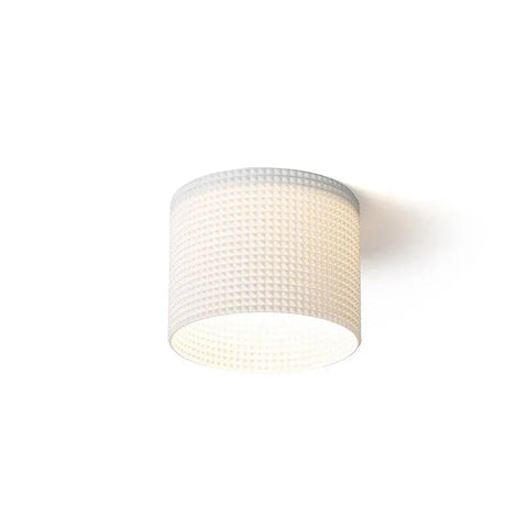 Upotettu valkoinen MARENGA RD1 73 LED-valaisin valolla päällä.