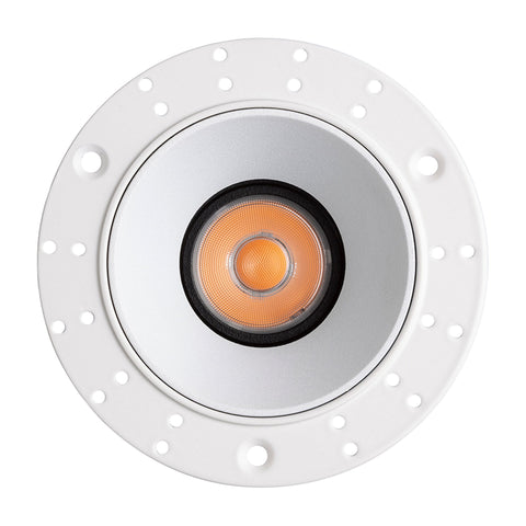 ANTARES kehyksetön upotettava LED-valaisin, valkoinen koristeheijastin, 10W, 3000K