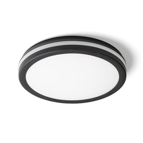 SONO 30 pinta-asennettava musta muovi 230V LED 30W IP65 3000K 4000K 6000K - Nordic Lumen