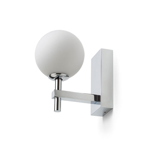 PEGGY seinä kromi/opaalilasi 230V LED G9 6W IP44 - Nordic Lumen