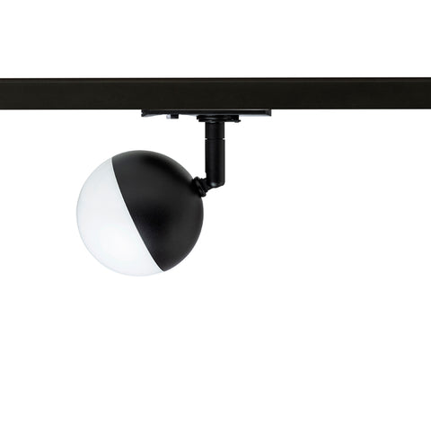 LYRA 1-vaihekiskolle musta valkoinen akryyli 230V LED 5W 3000K - Nordic Lumen