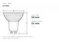 OSRAM PARATHOM GU10 PRO HIMM LED-reflektorlampa (G11852)