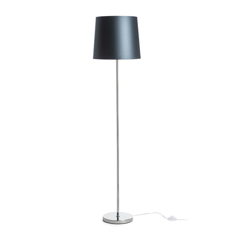 NYC/CONNY 35 lattia Monacon petroolinsininen/hopea PVC/kromi 230V LED E27 15W – valmistajan tuotekuva (R14078)