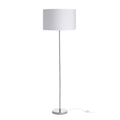 NYC/RON 40/25 lattia Polycotton valkoinen/kromi 230V LED E27 15W – valmistajan tuotekuva (R14079)