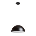 GLADYS 40 riippuvalaisin musta/valkoinen 230V LED E27 30W – valmistajan tuotekuva (R14113)