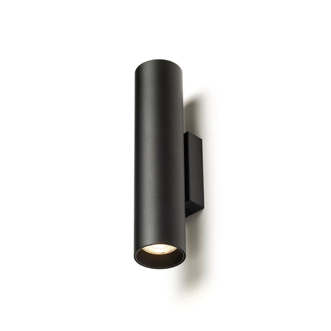 LUKE seinä musta 230V LED GU10 7W – valmistajan tuotekuva (R14313)